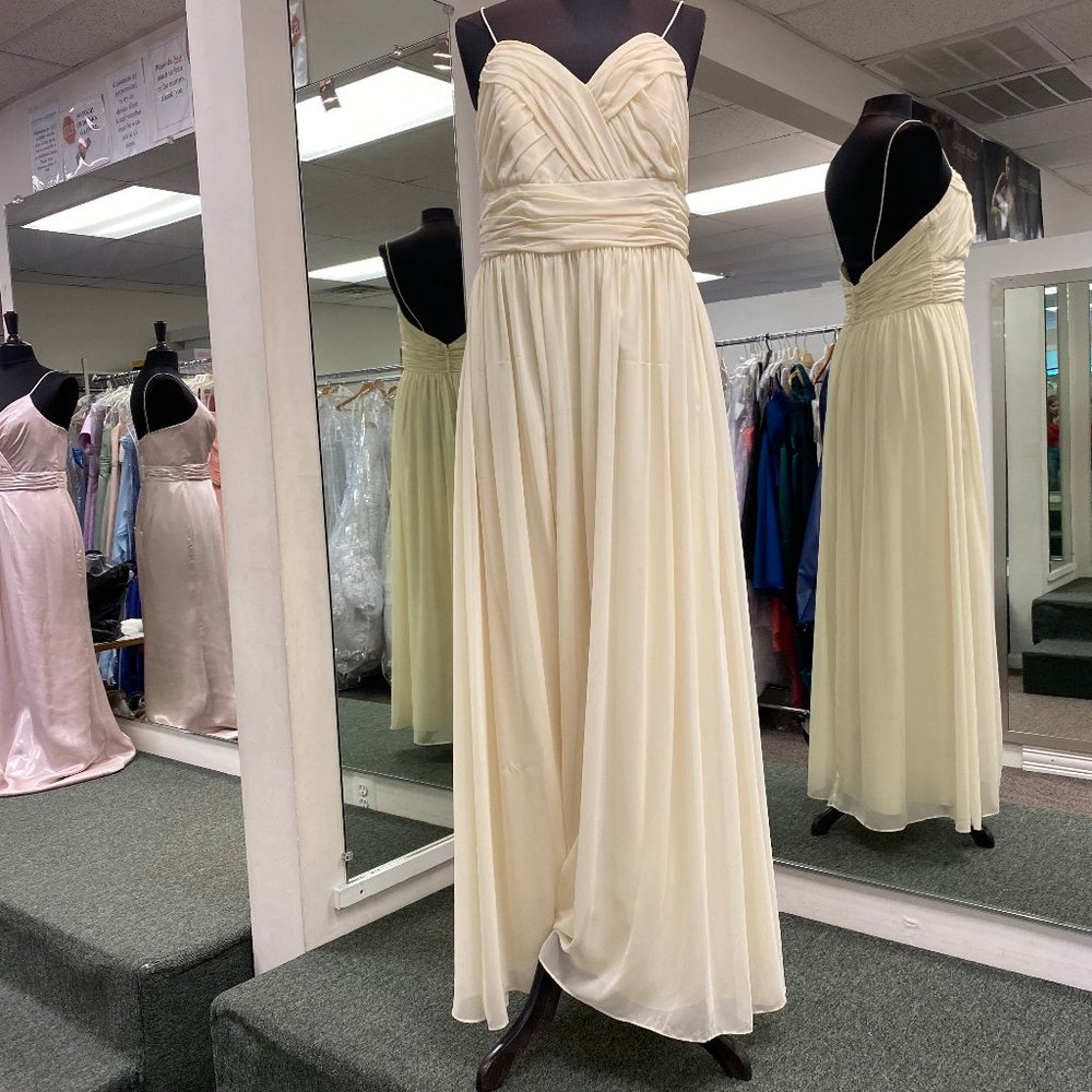 Yellow Alfred Angelo Dress 7232